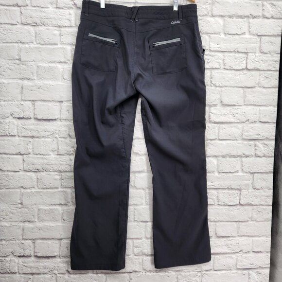 Cabela's XPG Women's Cool Phase Black Grey Size 14 Convertible Pants Gorpcore - Picture 8 of 15